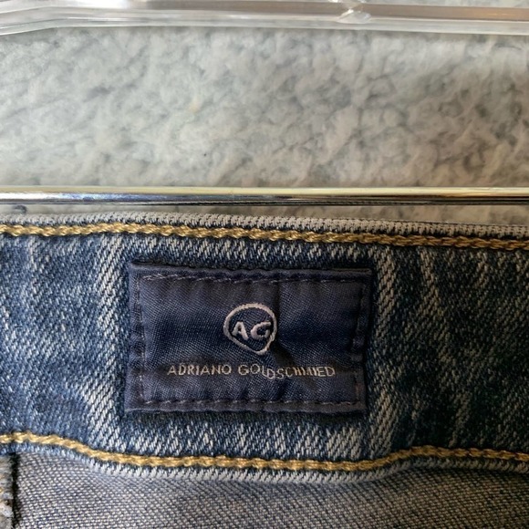 Adriano Goldschmied Jeans Womens 29R Blue The Farrah High Rise Skinny Jeans - Picture 7 of 10